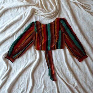 Long Sleeve Shirt - Open Back